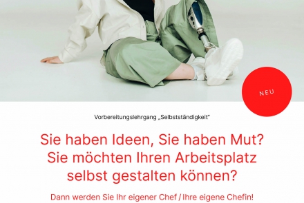 Flyer Lehrgang © Wien Work